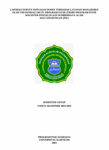 LAPORAN Survei Kepuasan Dosen_Genap 24-25